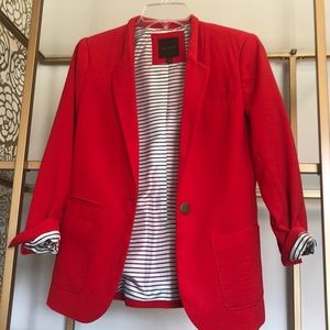 Nautical Red Blazer